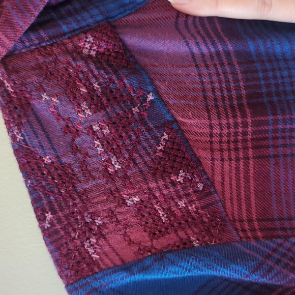 Lucky Brand plaid button-up collared pullover shirt small - Picture 4 of 8